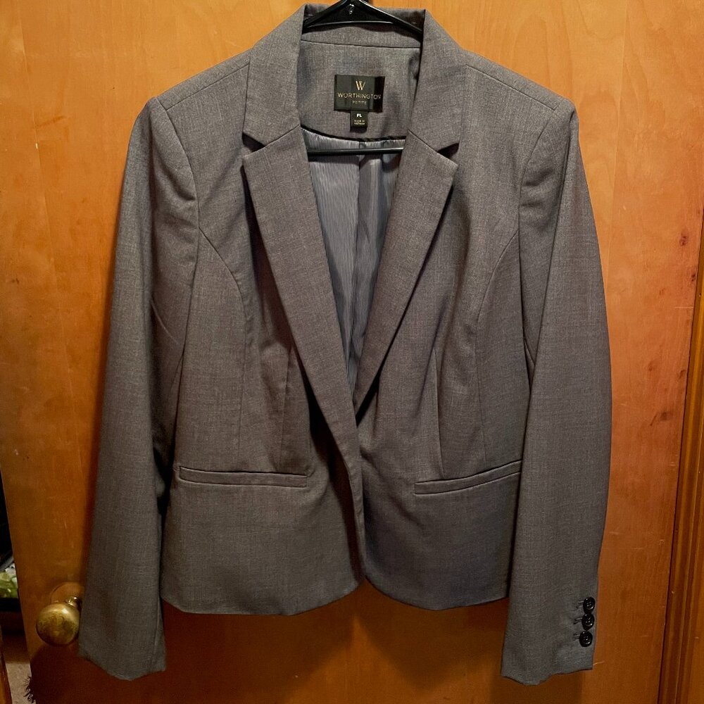Worthington Gray Women's Blazer